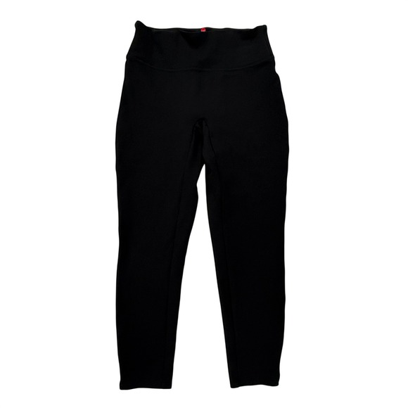 SPANX Pants - Spanx Leggings Black Ponte Perfect Ankle Pants Womens Size Small Petite (222)